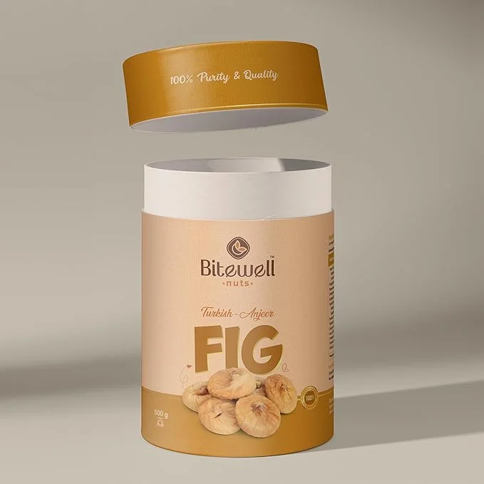 Bitewell Dried Premium Turkish Fig/Anjeer White (500 gm) & Turkish Fig/Anjeer (500 gm) (Combo of 2) - Image 2
